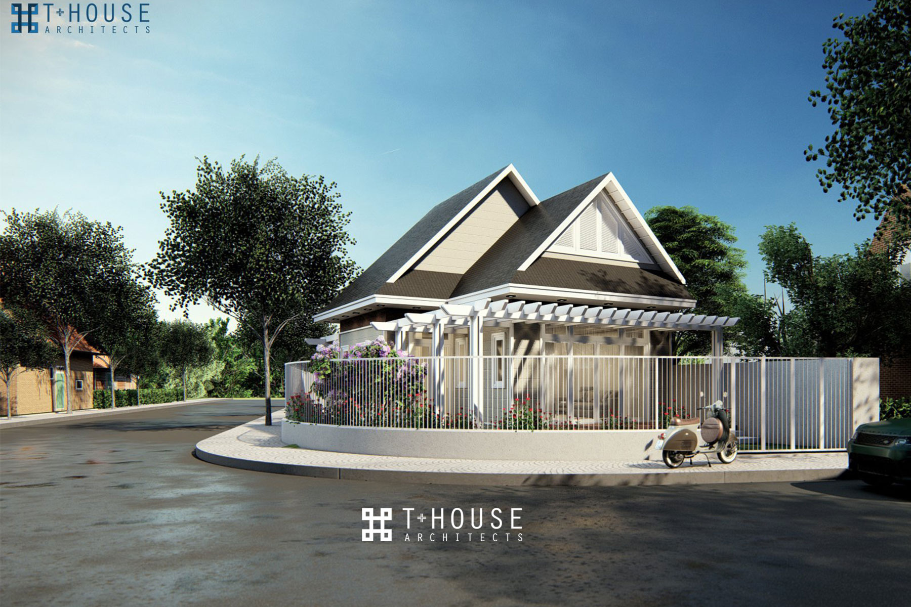 THIẾT KẾ BIỆT THỰ VƯỜN QUẢNG TRỊ