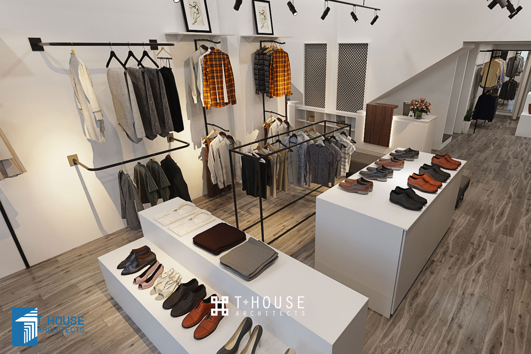 SHOP THỜI TRANG 46-THIẾT KẾ VÀ THI CÔNG THỰC TẾ